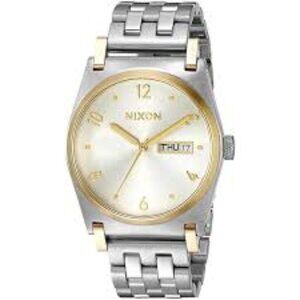 Nixon Jane Watch-Silver and Gold women's gold watch A9541921(with box)